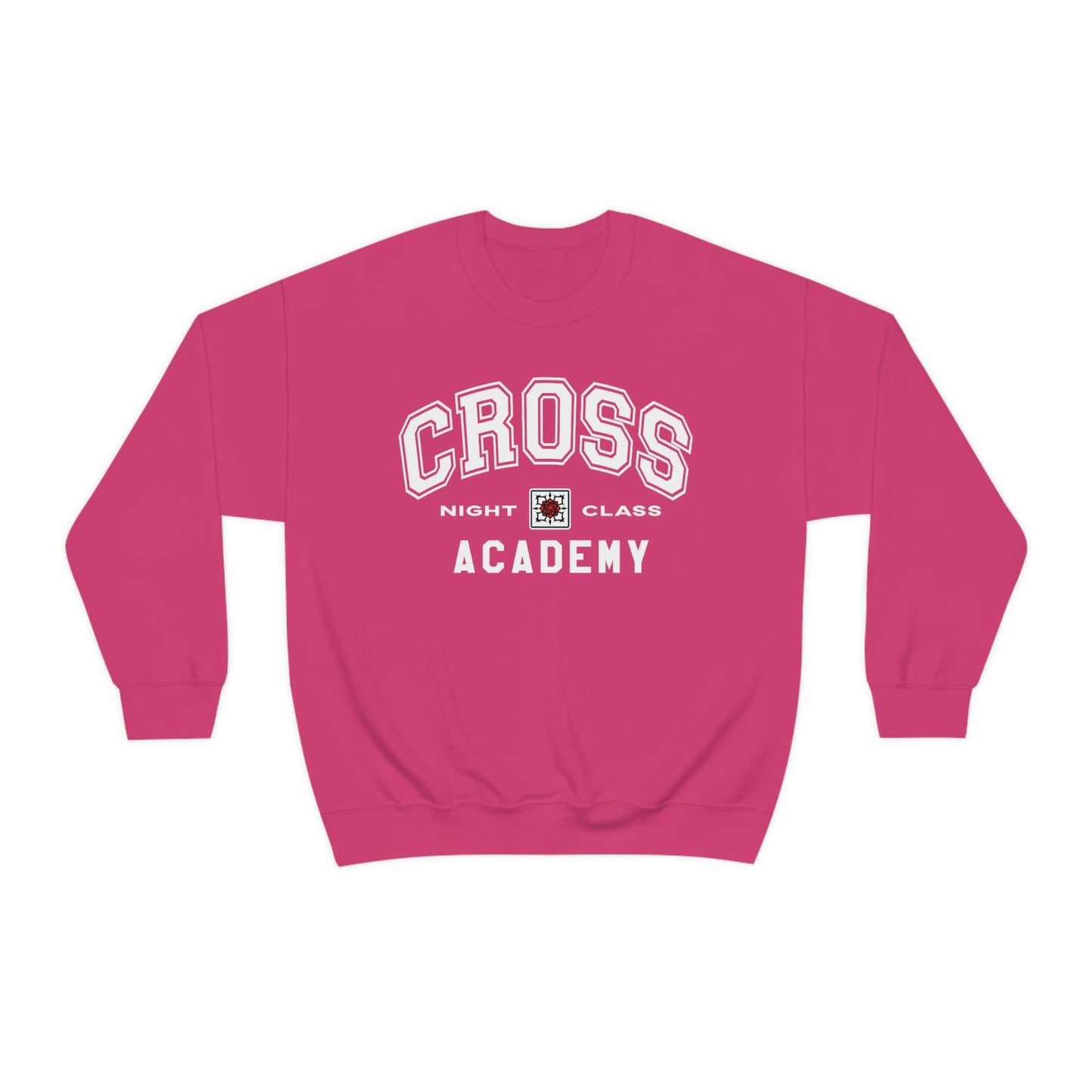 Cross Academy Night Class Sweatshirt Vampire Zero crew neck sweater jumper