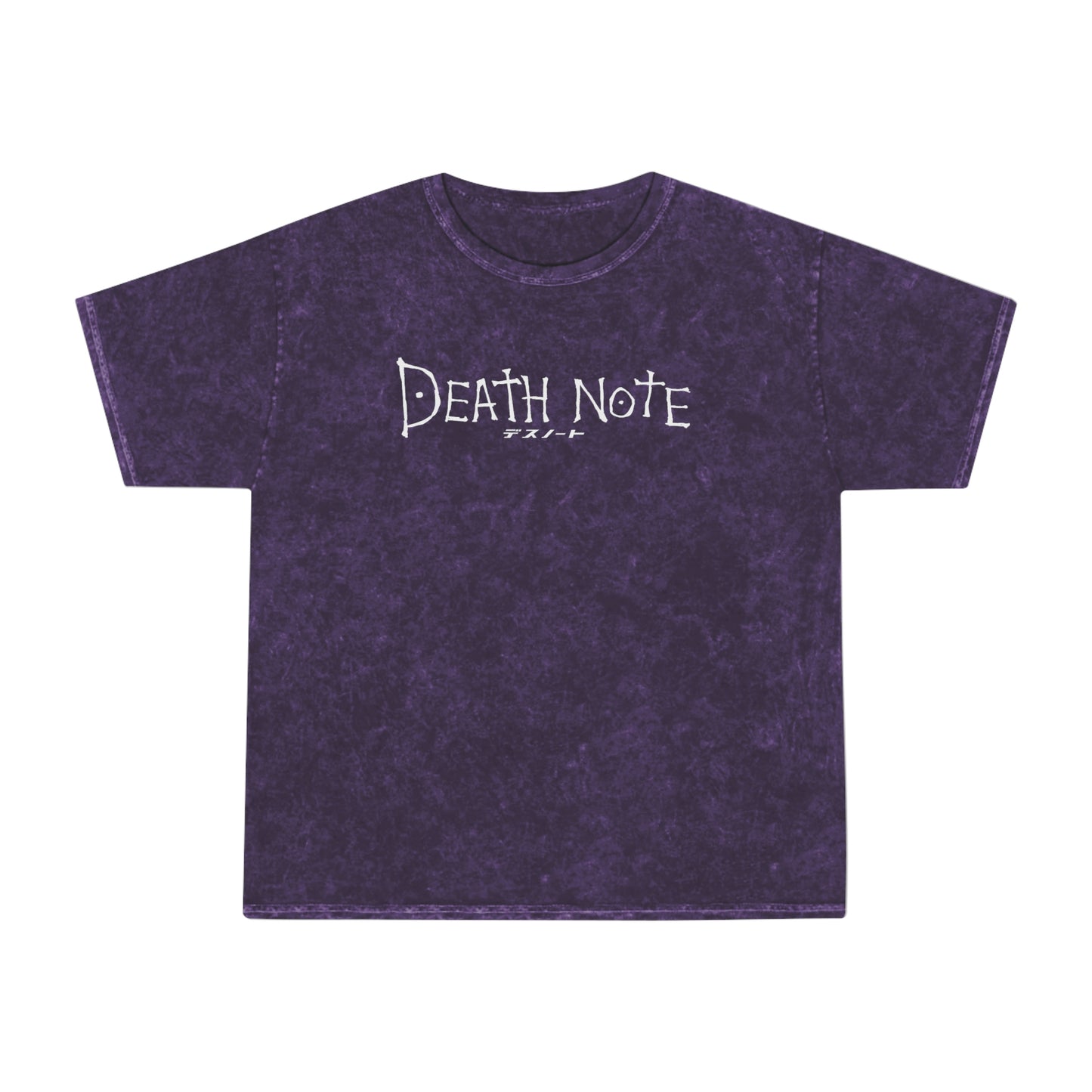 Death Anime Shirt Goth shirt T-Shirt Tee Harajuku Daikokus Academy Acid minderal wash vintage