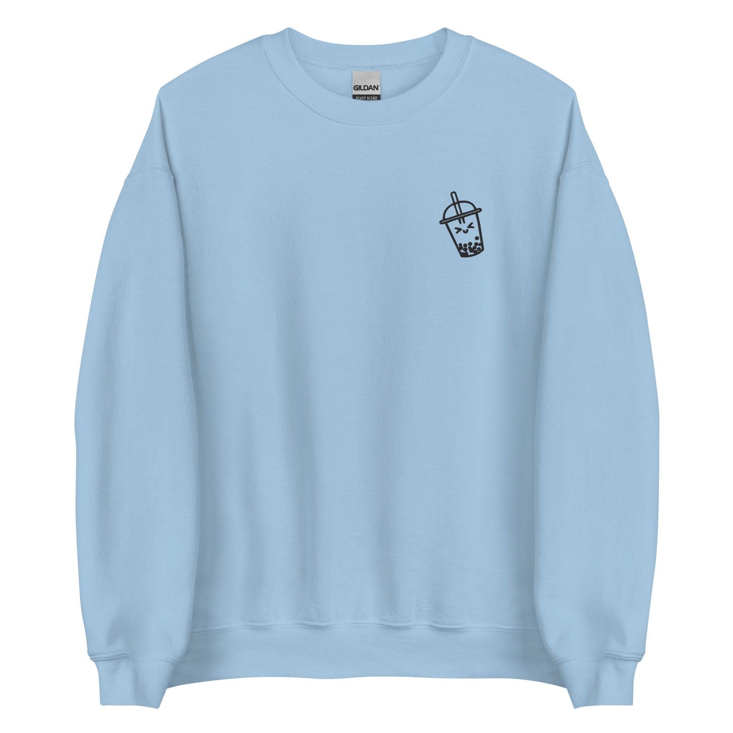 Bubble Tea Sweatshirt Cute Boba Lover Asian Culture Boba Tea Japanese Korean Drink Crew Sweatshirt