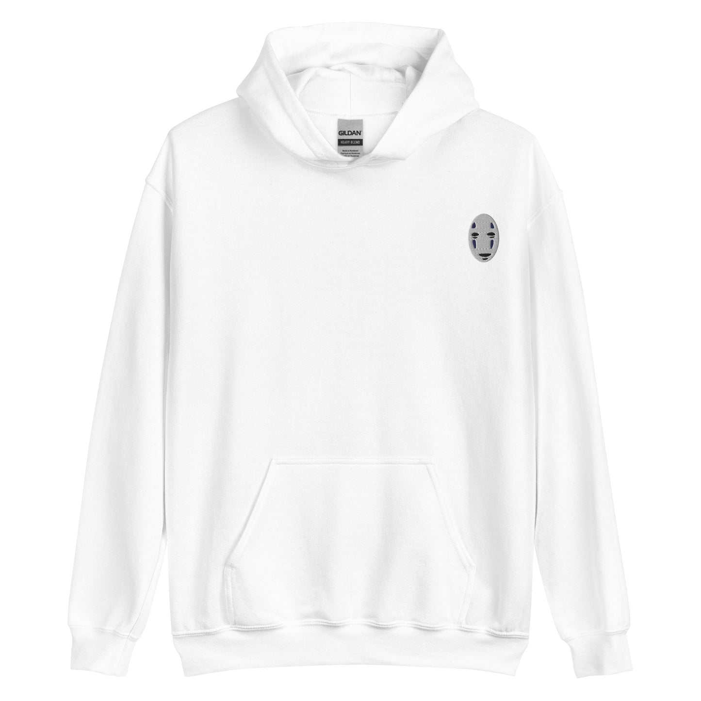 No faces Embroidered Hoodie Embroidery Away