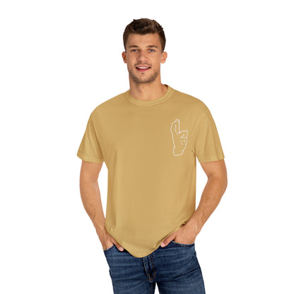 Gojos hand shirt T-shirt Satorus merch Expand my domain for men women subtle minimal sign