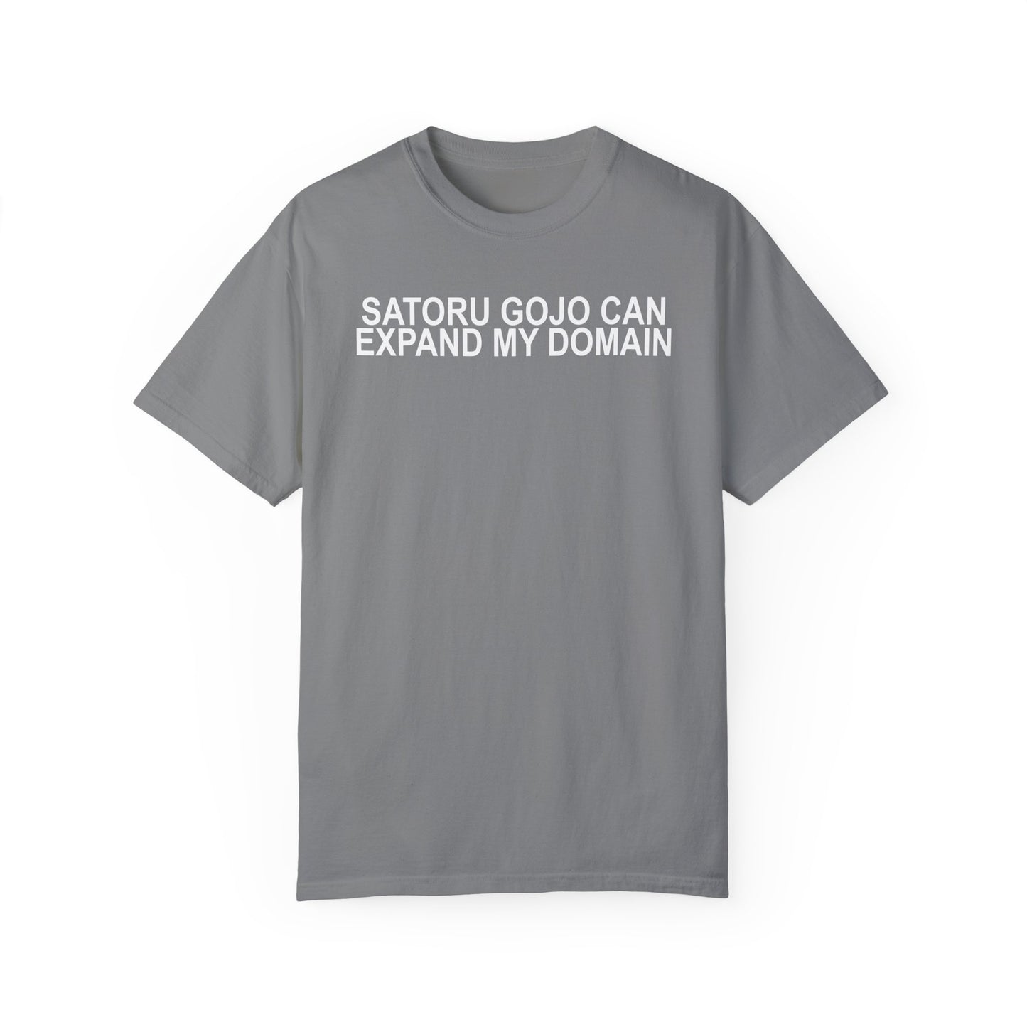 Expand my domain shirt Gojos T-shirt Satorus merch for men women subtle minimal funny