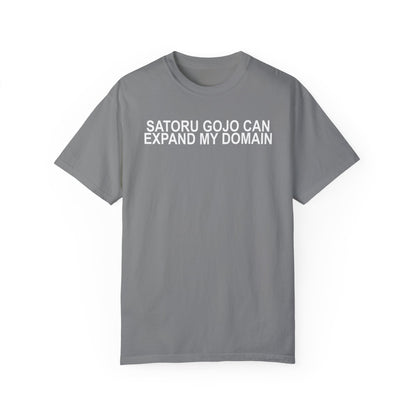 Expand my domain shirt Gojos T-shirt Satorus merch for men women subtle minimal funny