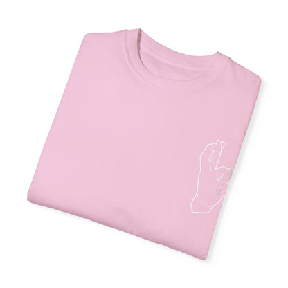 Gojos hand shirt T-shirt Satorus merch Expand my domain for men women subtle minimal sign