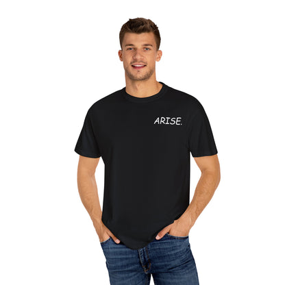 Arise. Solo Levels T-shirt Sung Igris Jinwoos Levelling Anime shirt for men women subtle minimal side