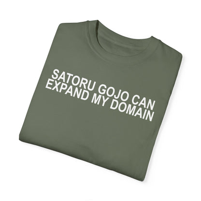 Expand my domain shirt Gojos T-shirt Satorus merch for men women subtle minimal funny
