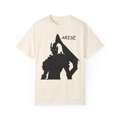 Arise Solo Levels T-shirt Sung Igris Jinwoos Levelling Anime shirt for men women subtle minimal