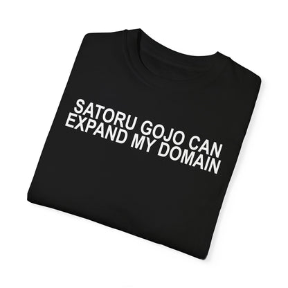 Expand my domain shirt Gojos T-shirt Satorus merch for men women subtle minimal funny