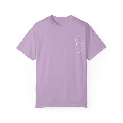 Gojos hand shirt T-shirt Satorus merch Expand my domain for men women subtle minimal sign