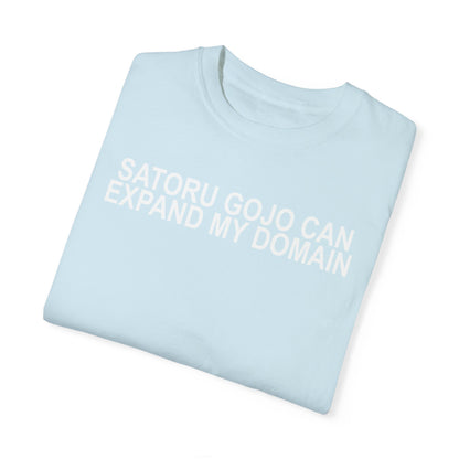 Expand my domain shirt Gojos T-shirt Satorus merch for men women subtle minimal funny