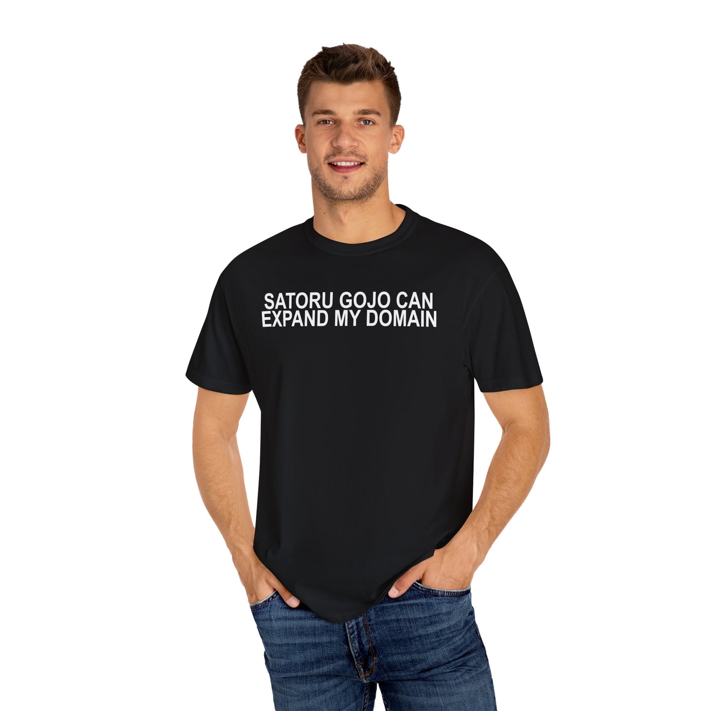 Expand my domain shirt Gojos T-shirt Satorus merch for men women subtle minimal funny