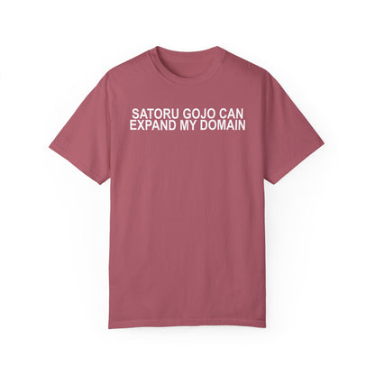 Expand my domain shirt Gojos T-shirt Satorus merch for men women subtle minimal funny