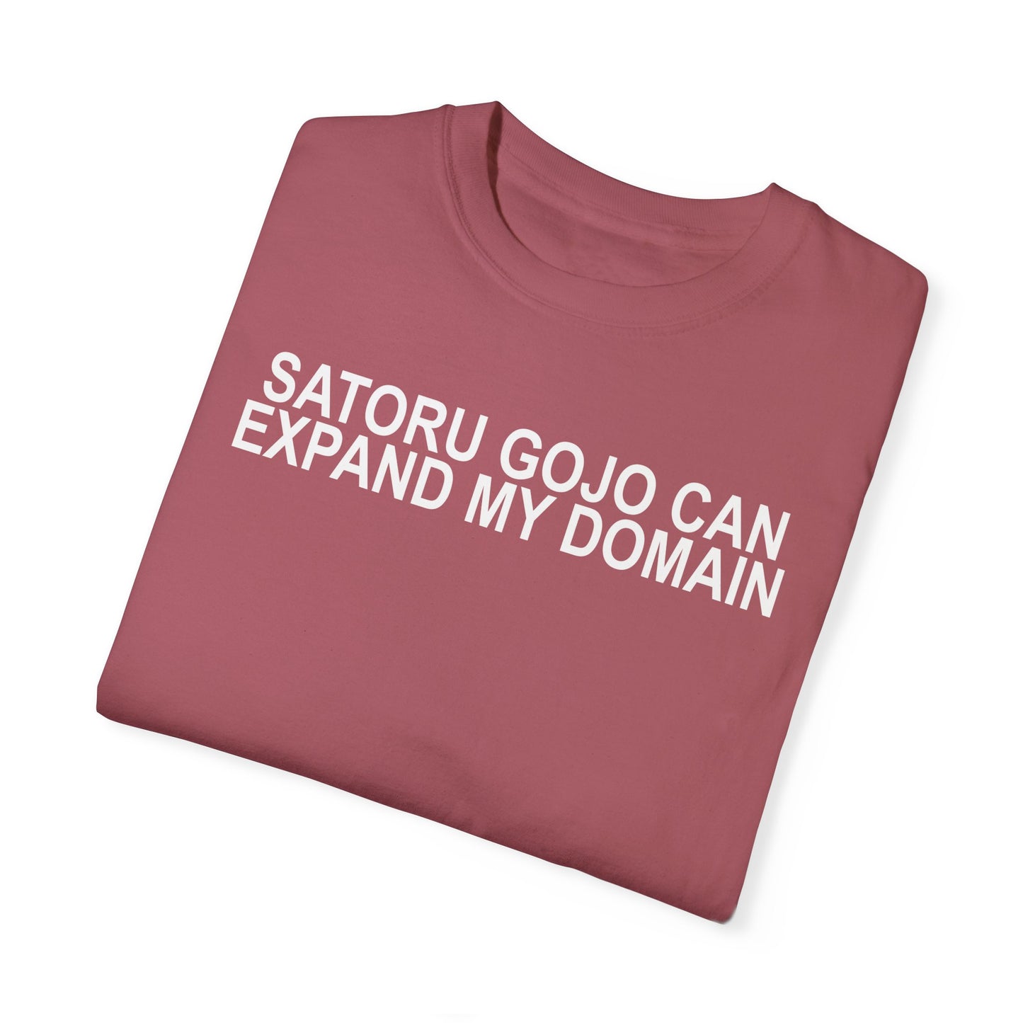 Expand my domain shirt Gojos T-shirt Satorus merch for men women subtle minimal funny