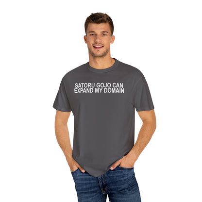 Expand my domain shirt Gojos T-shirt Satorus merch for men women subtle minimal funny