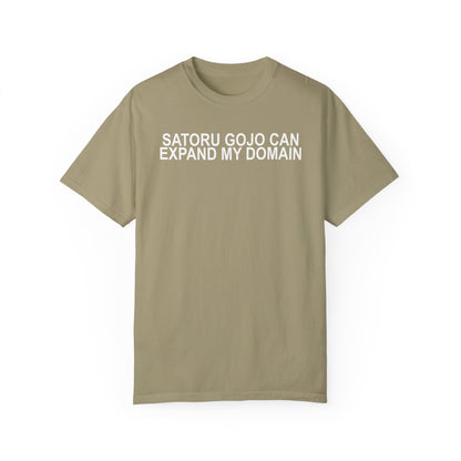 Expand my domain shirt Gojos T-shirt Satorus merch for men women subtle minimal funny