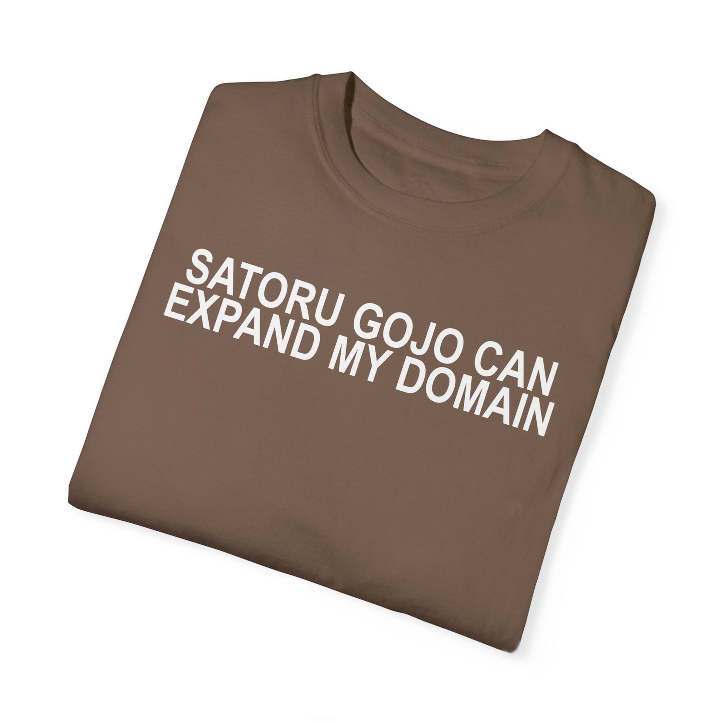 Expand my domain shirt Gojos T-shirt Satorus merch for men women subtle minimal funny