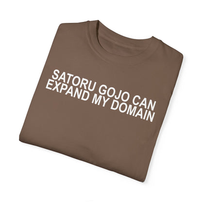Expand my domain shirt Gojos T-shirt Satorus merch for men women subtle minimal funny