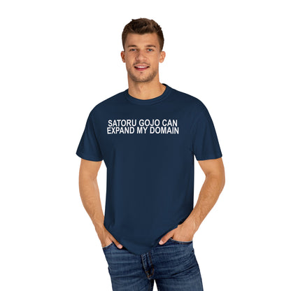 Expand my domain shirt Gojos T-shirt Satorus merch for men women subtle minimal funny