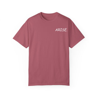 Arise. Solo Levels T-shirt Sung Igris Jinwoos Levelling Anime shirt for men women subtle minimal side