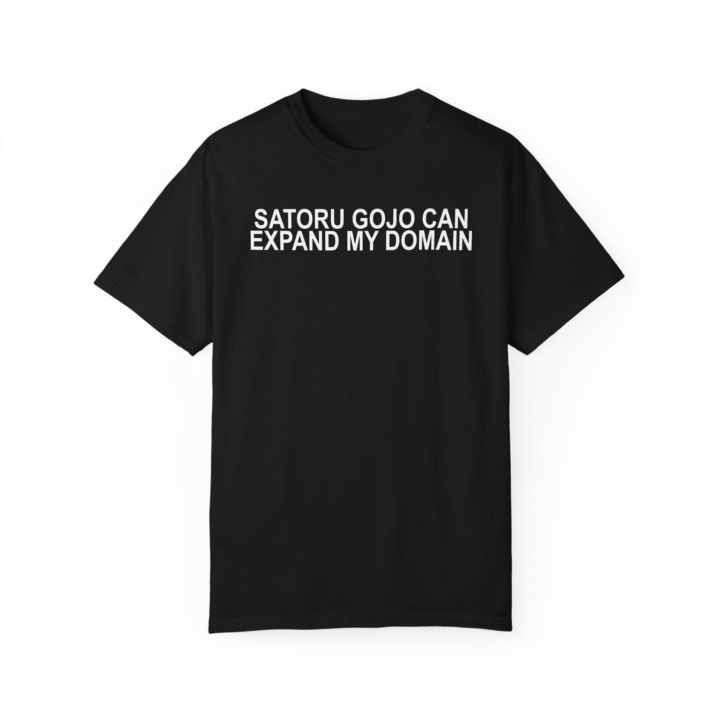 Expand my domain shirt Gojos T-shirt Satorus merch for men women subtle minimal funny