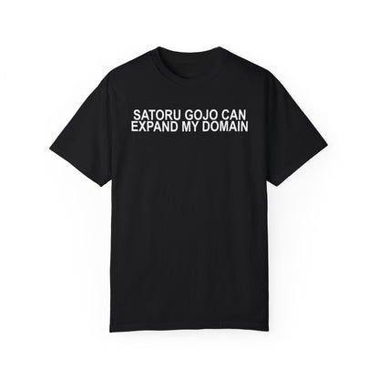 Expand my domain shirt Gojos T-shirt Satorus merch for men women subtle minimal funny