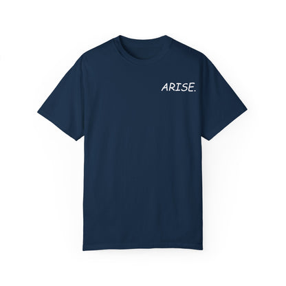 Arise. Solo Levels T-shirt Sung Igris Jinwoos Levelling Anime shirt for men women subtle minimal side
