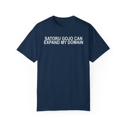 Expand my domain shirt Gojos T-shirt Satorus merch for men women subtle minimal funny