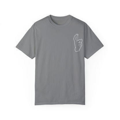 Gojos hand shirt T-shirt Satorus merch Expand my domain for men women subtle minimal sign
