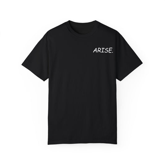 Arise. Solo Levels T-shirt Sung Igris Jinwoos Levelling Anime shirt for men women subtle minimal side