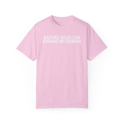 Expand my domain shirt Gojos T-shirt Satorus merch for men women subtle minimal funny