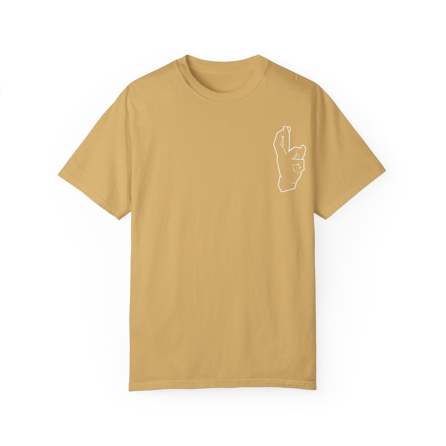 Gojos hand shirt T-shirt Satorus merch Expand my domain for men women subtle minimal sign