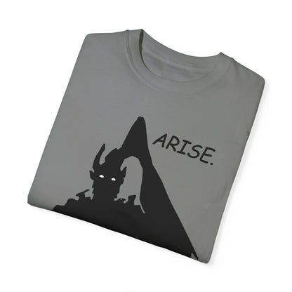 Arise Solo Levels T-shirt Sung Igris Jinwoos Levelling Anime shirt for men women subtle minimal