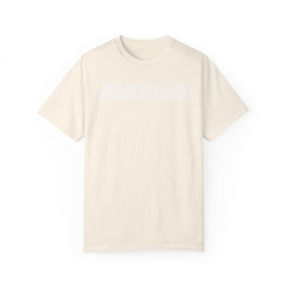 Expand my domain shirt Gojos T-shirt Satorus merch for men women subtle minimal funny