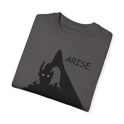 Arise Solo Levels T-shirt Sung Igris Jinwoos Levelling Anime shirt for men women subtle minimal