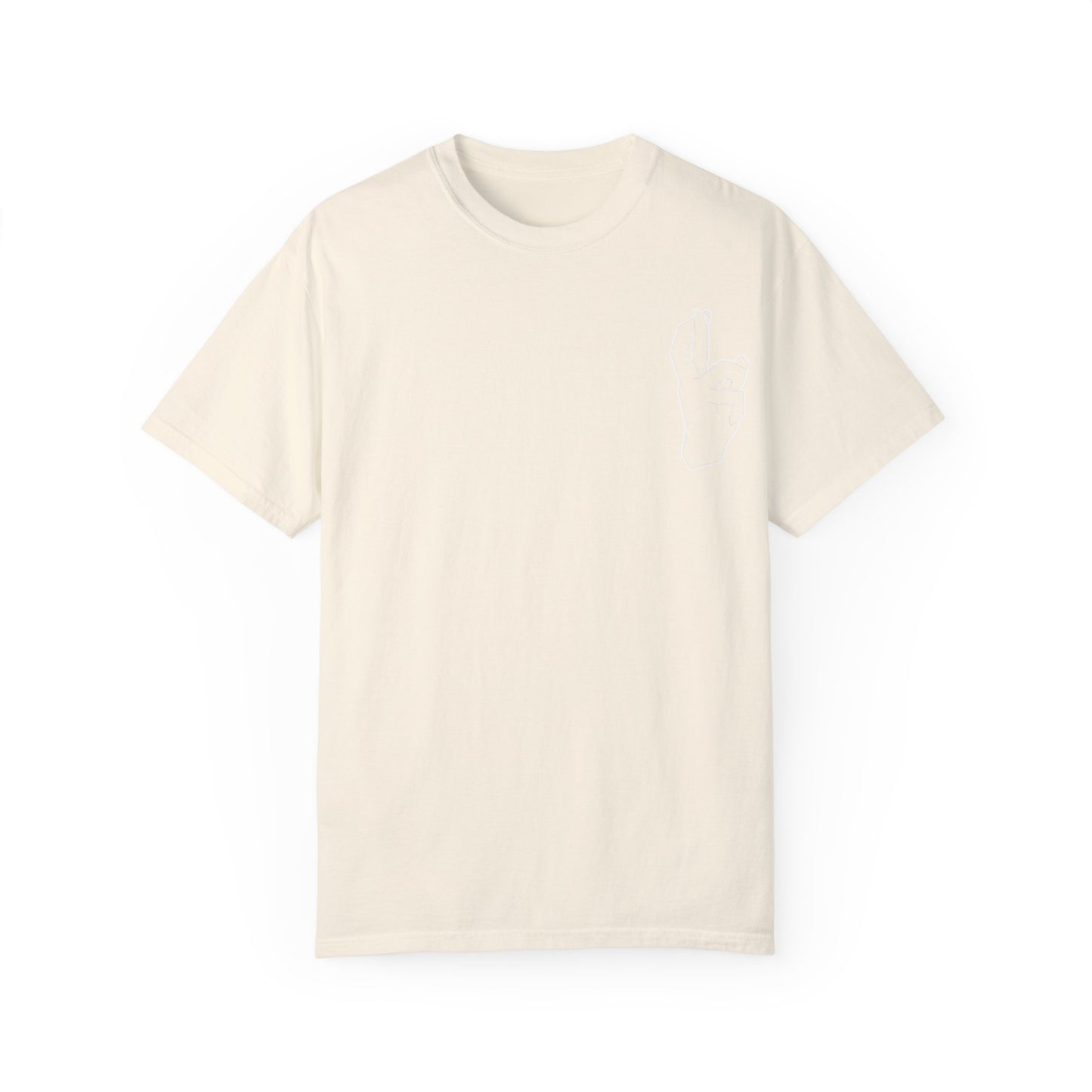 Gojos hand shirt T-shirt Satorus merch Expand my domain for men women subtle minimal sign