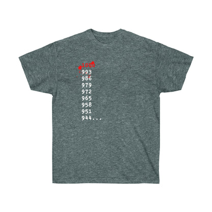 What's 1000 Minus 7? shirt T-Shirt 1000 - 7 Tokyo