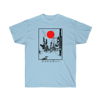 Japanese Street T-Shirt Japanese Aesthetic, vapor wave shirt Pastel Synthwave tee, Japan Street Wear Grunge Clothing Retrofuturism