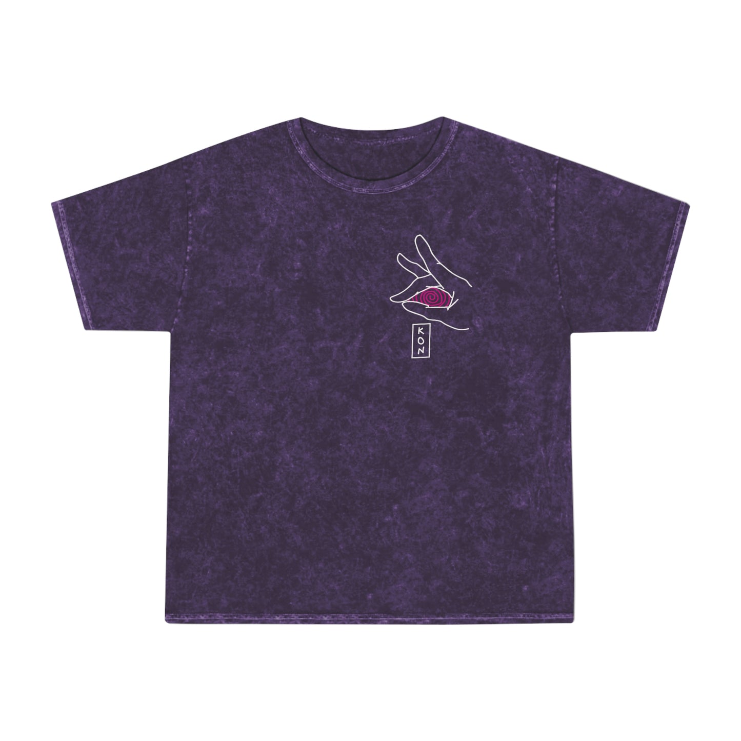 Kon Fox shirt Acid minderal wash vintage t-shirt