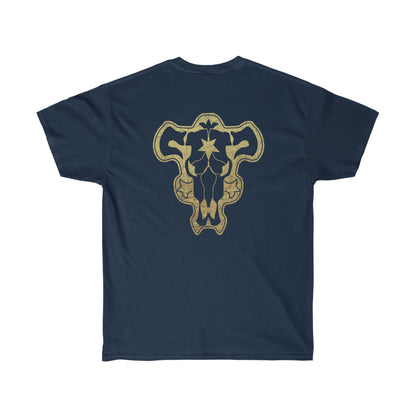 Black Bulls front and back shirt Squad Emblem t-shirt Black Clovers Sweatshirt Yami Asta Magic Knights