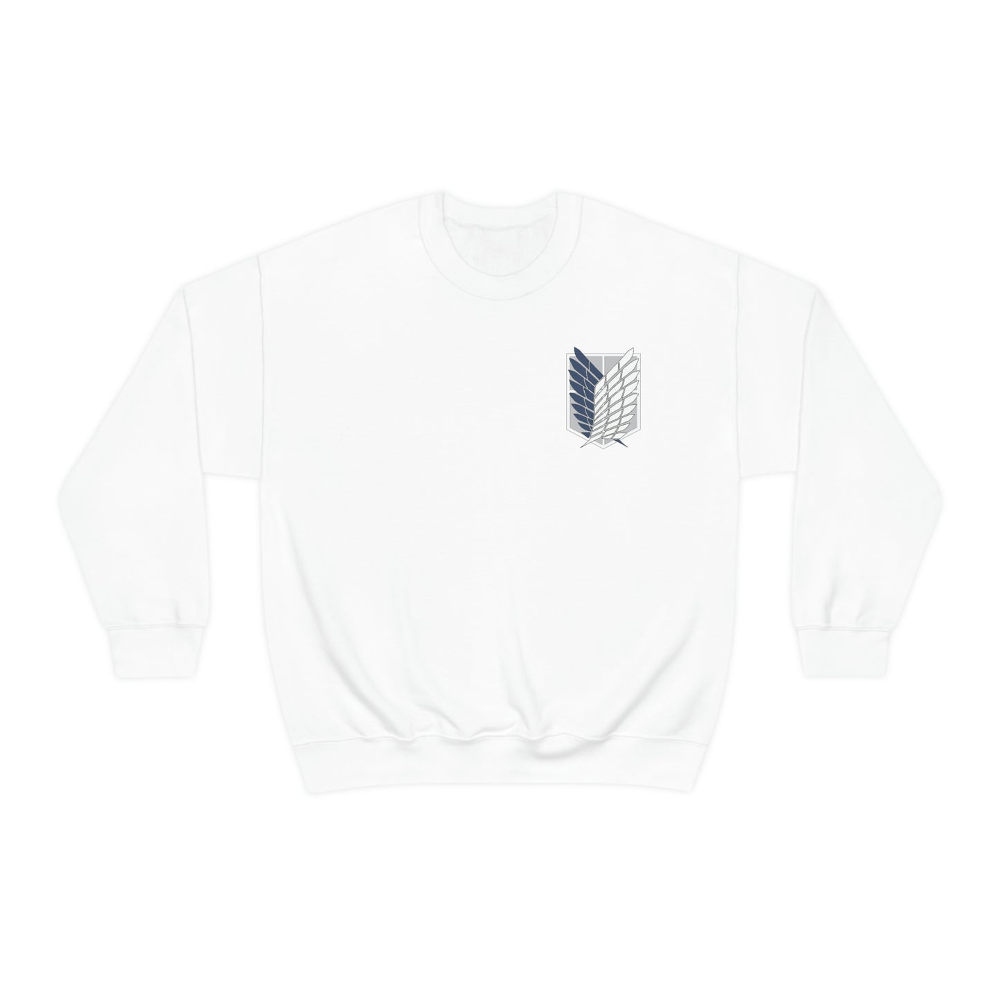 Wings of Freedom front and back Anime Manga Titan Sweatshirt Fan Gift Unisex