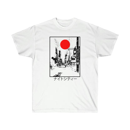 Japanese Street T-Shirt Japanese Aesthetic, vapor wave shirt Pastel Synthwave tee, Japan Street Wear Grunge Clothing Retrofuturism