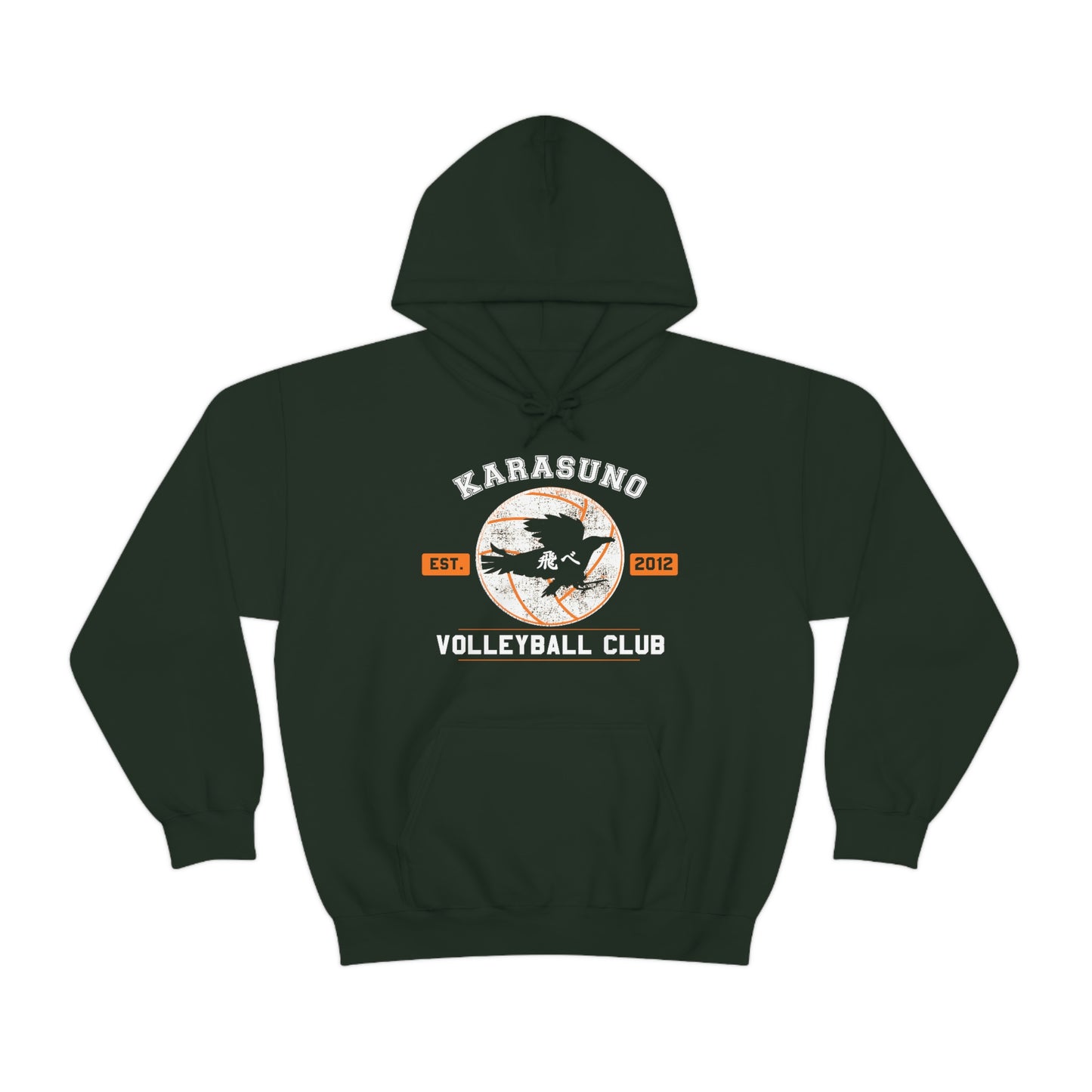 Volleyball Club Hoodie Karasun Fly Est. 2012