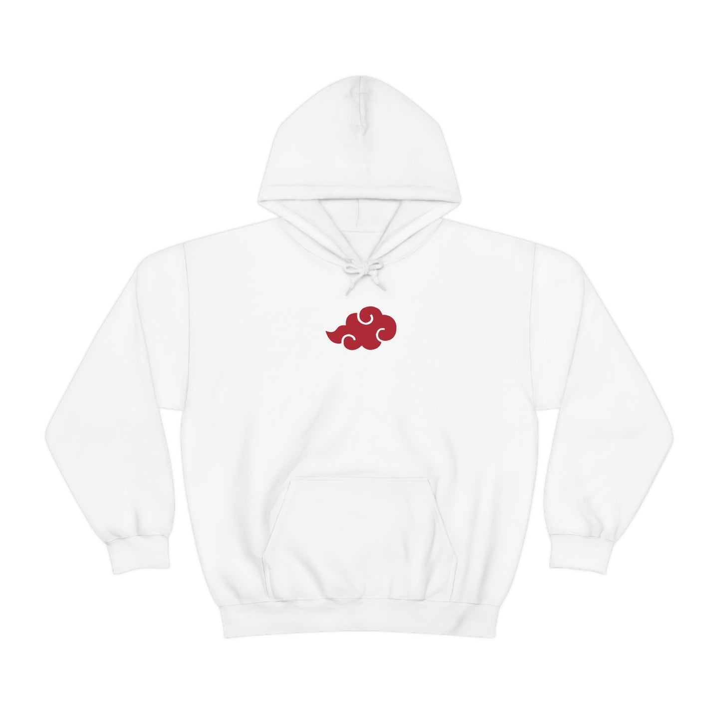 Red Cloud Front and back Japanese Hoodies Akatski Cloud Symbol Women Men Hoodie