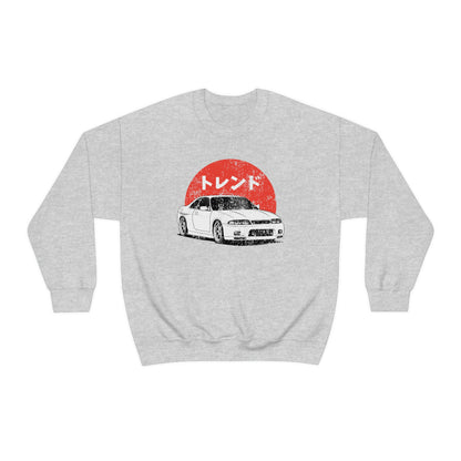 Japanese JDM Car sweatshirt Anime Initial Mazda RX7 Streetwear Pullover sweater