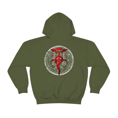 FMAs Symbol front back Hoodie Men Women Homunculus Alchemists