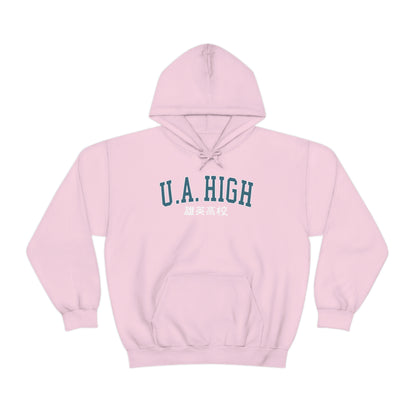 U A High Boku Academia Hoodie, My Hero Hoodies Minimal Anime Merch