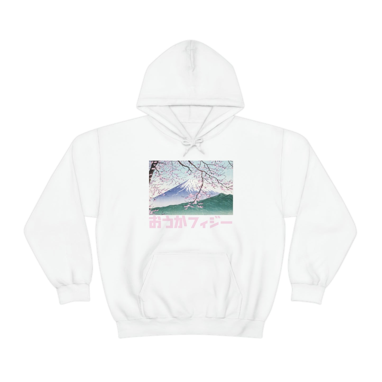 Cherry Blossoms Japan Aesthetic hoodie Kawaii sweater Vaporwave Pink