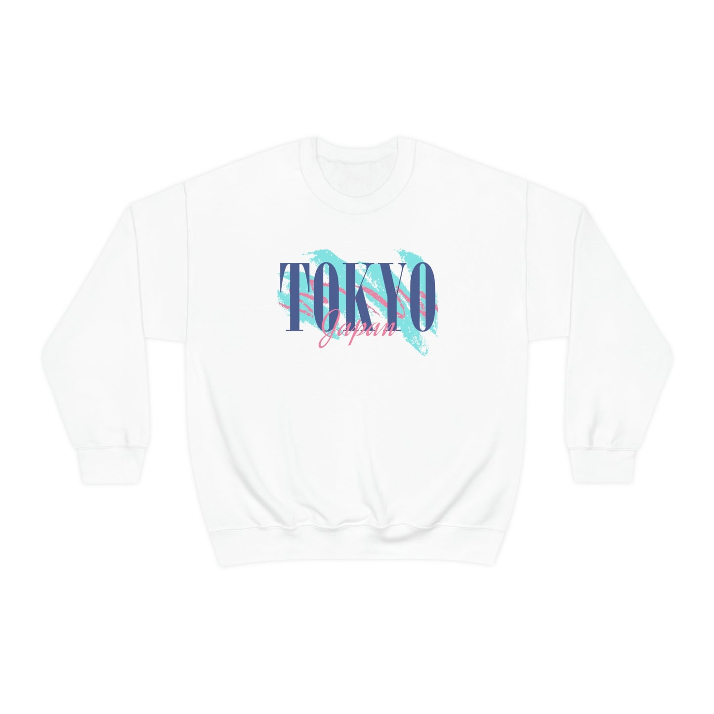 Tokyo Signature Sweatshirt Tokyo Japan Crewneck Retro Style Sweatshirt Vintage Inspired Sweater