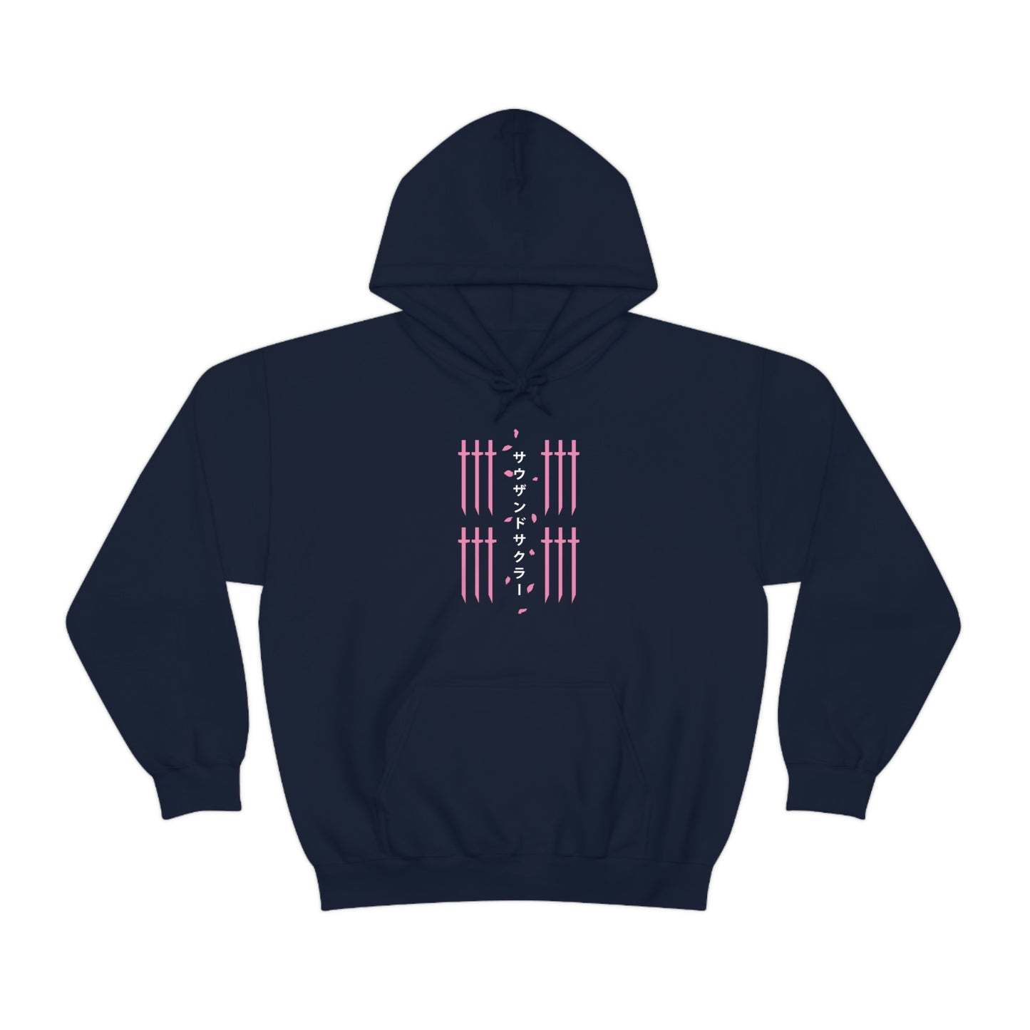 Senbonzakura Sakura Artwork Hoodie Japanese Cherry Blossom Aesthetic Hoodie Cherry Blossoms sweatshirt hooded