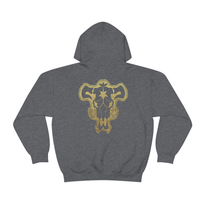 Black Bulls Squad Emblem Hoodie Clovers Sweatshirt Yamis Astas Magic Knights Team Anime Manga shirt Cosplay Otaku xl hoodies